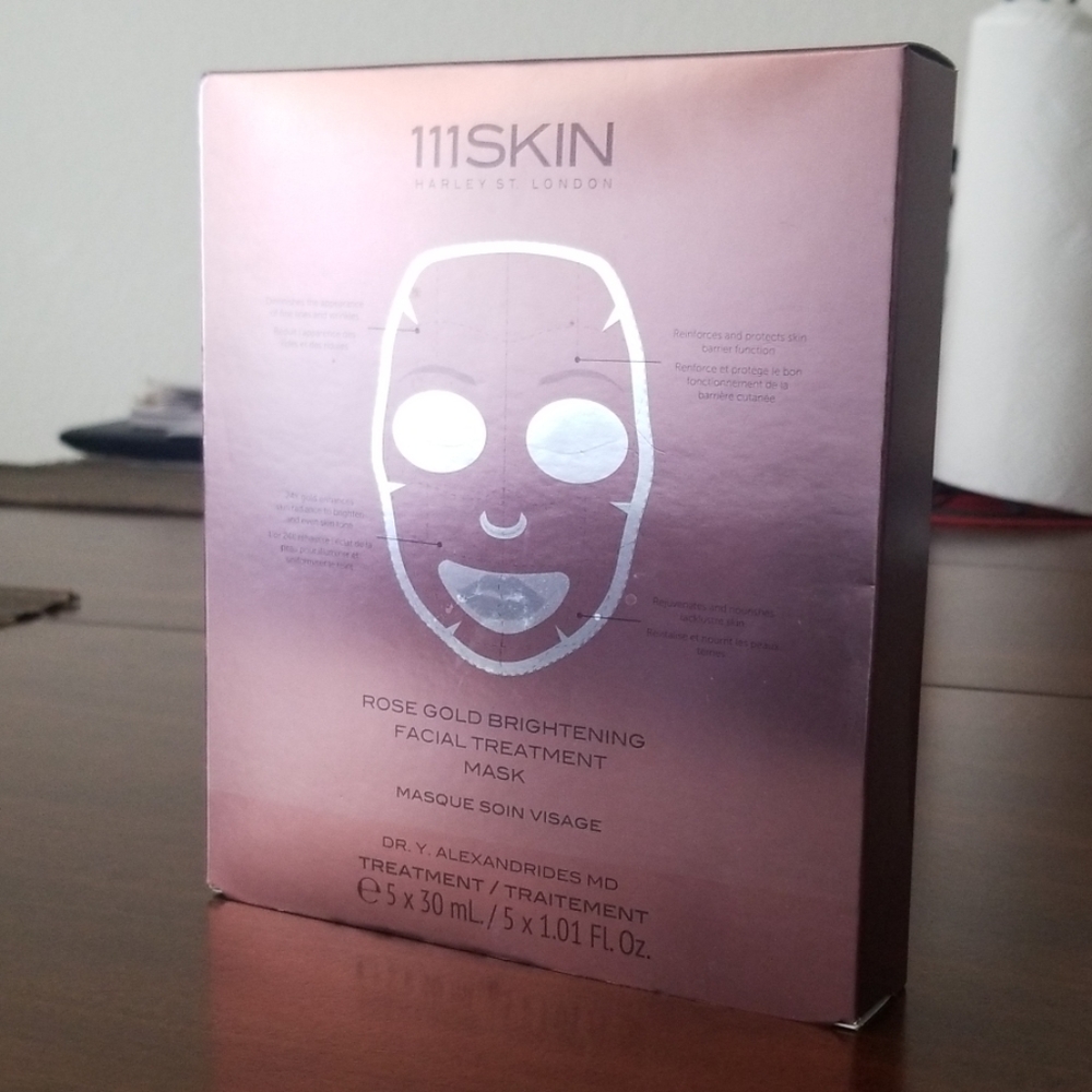 111 Skin Rose Gold Facial treatment masks